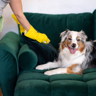 Jarní úklid ve jménu mazlíčků: jak správně vyčistit pelíšek, hračky nebo klec?